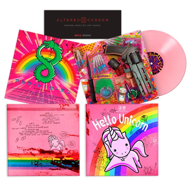Altered Carbon (Original Music) ‘Transparent Pink’ Vinyl - Jeff Russo - Image 2