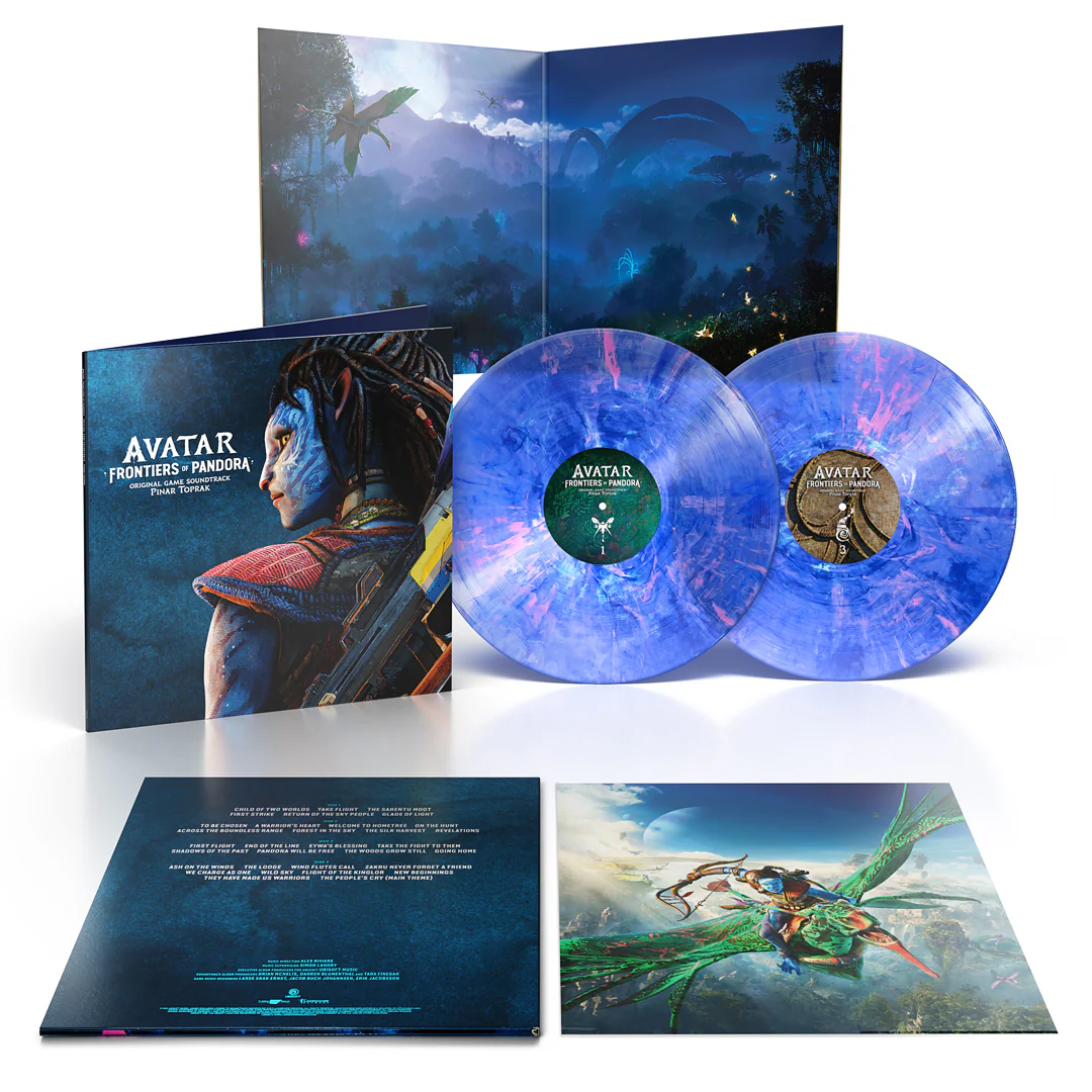 Avatar: Frontiers Of Pandora (Original Game Soundtrack) - 'Transparent Blue & Pink Vinyl' - Pinar Toprak - Image 2