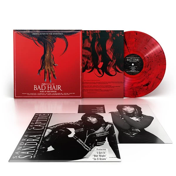 Bad Hair (Original Soundtrack)  - 'Transparent Red W/ Black Hair' Viny - Kris Bowers & Kelly Rowland - Image 3