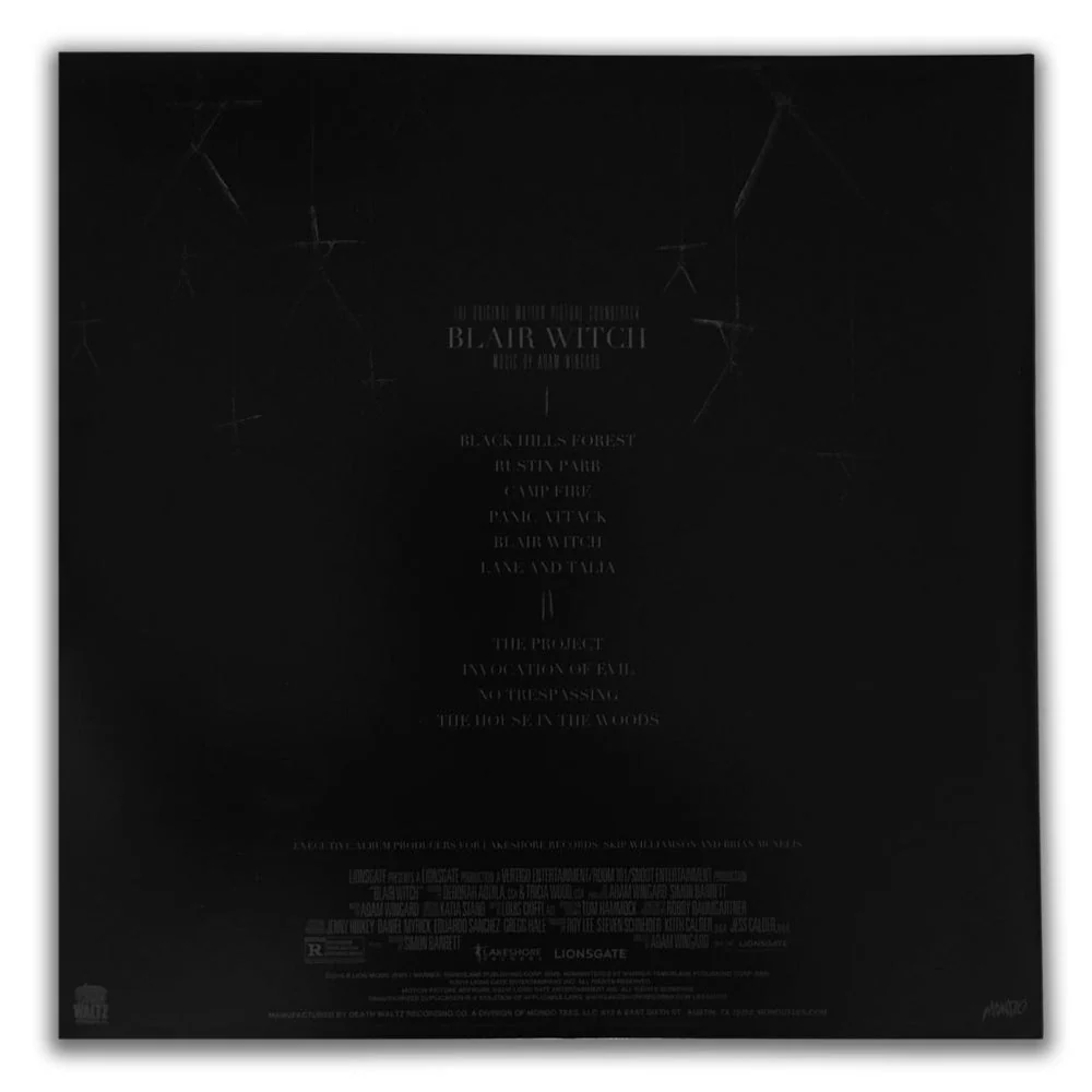 Blair Witch (Original Motion Picture Soundtrack) 'Black As Night Vinyl' - Adam Wingard - Image 4