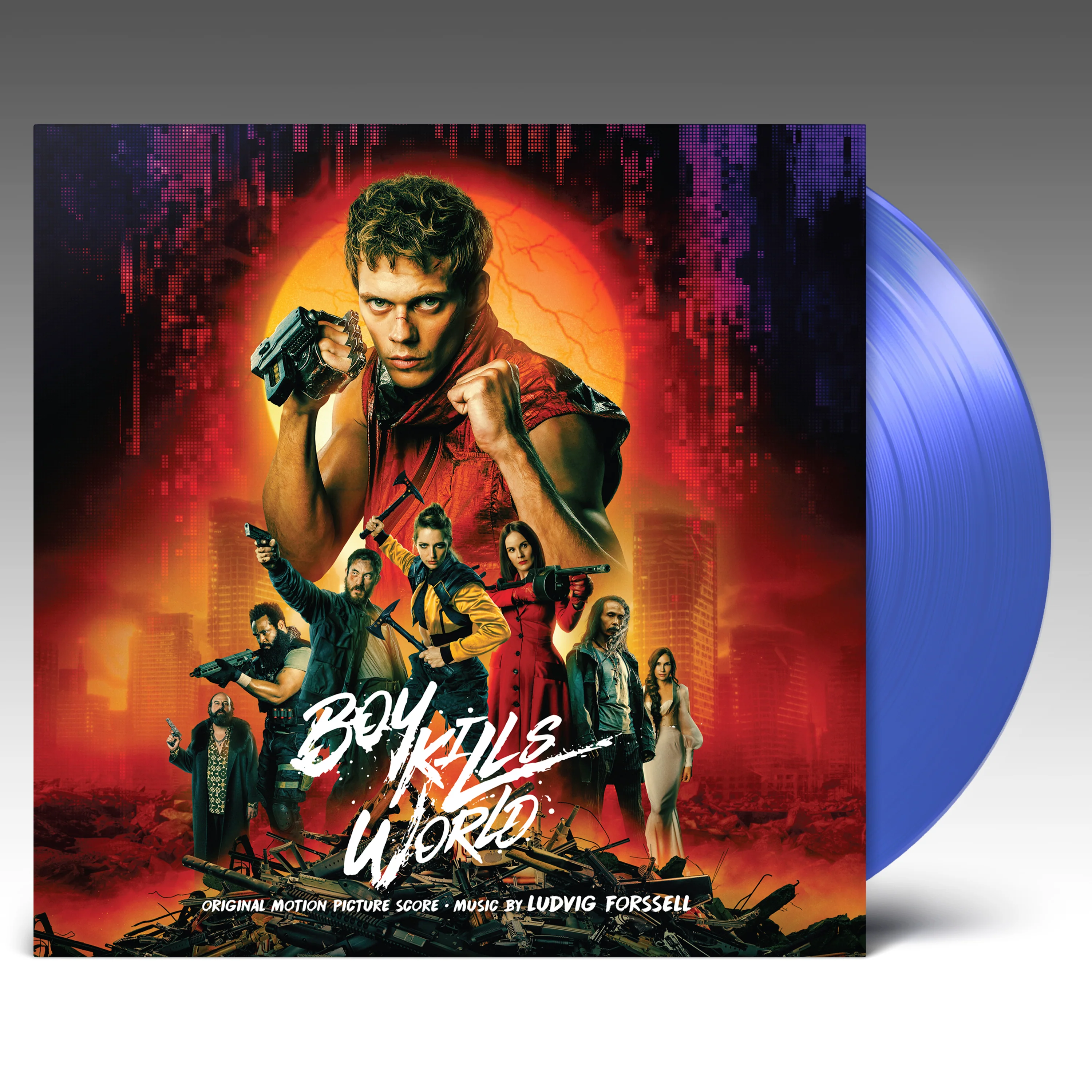 Boy Kills World (Original Motion Picture Score) 'Translucent Cobalt Blue Vinyl' - Ludvig Forssell