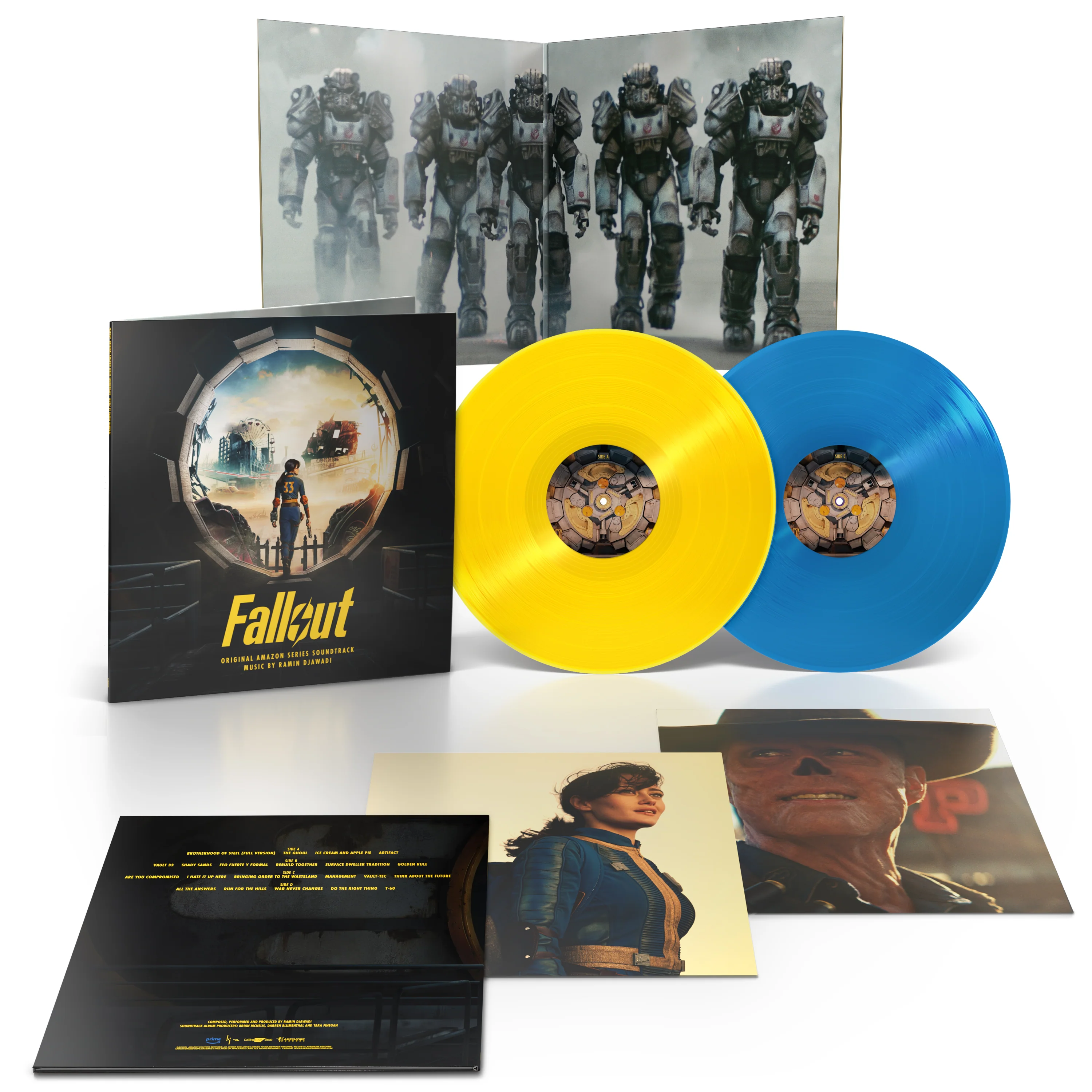 Fallout (Original Amazon Series Soundtrack) - 2 x LP 'Opaque Canary Yellow and Opaque Sky Blue' - Ramin Djawadi - Image 2