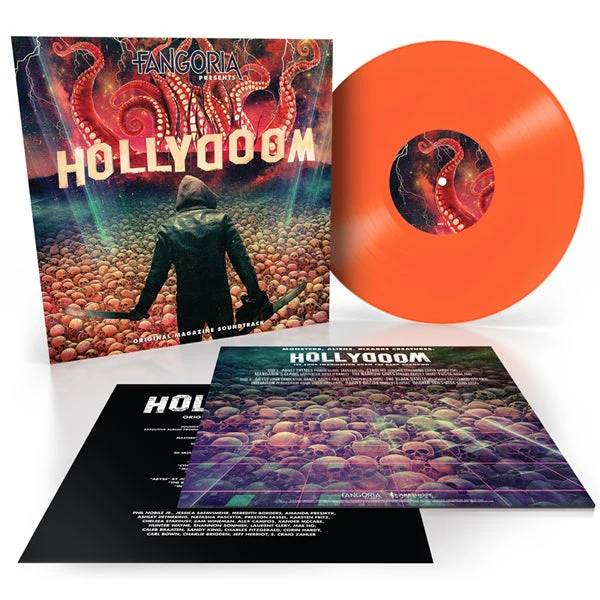 Fangoria Presents Hollydoom 'Translucent Orange' Vinyl - Various Artists - Image 2