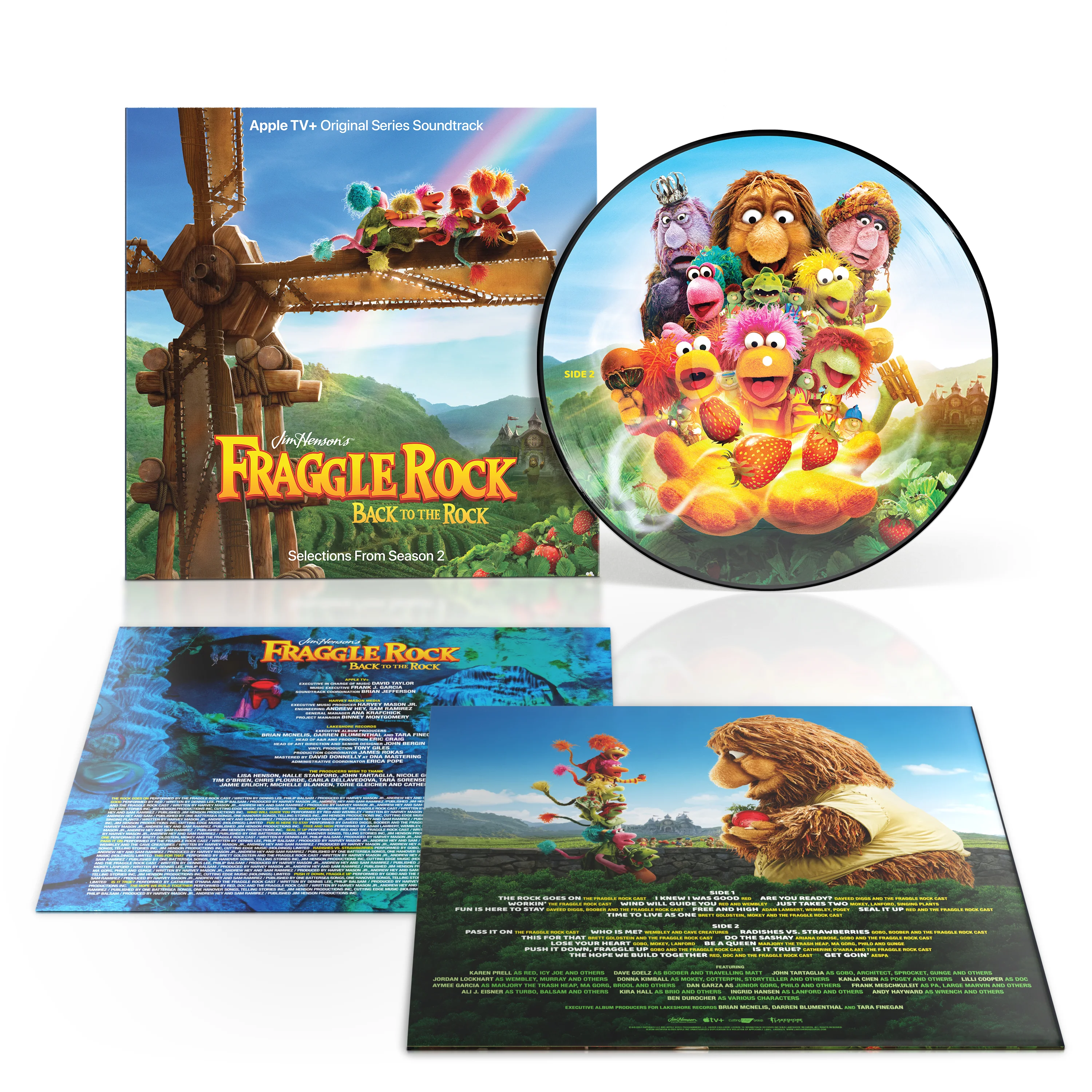 Fraggle Rock Back To The Rock (Selections from Season 2) 'Picture Disc Vinyl' - Fraggle Rock & Various Artists - Image 2