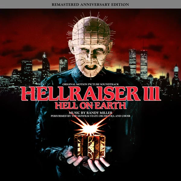 Hellraiser III - Hell On Earth 'Red W/ Black Smoke' Vinyl - Randy Miller - Image 3