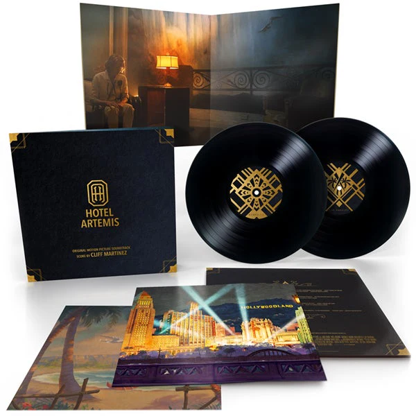 Hotel Artemis (Original Motion Picture Soundtrack) ‘Black Vinyl’ - Cliff Martinez - Image 2