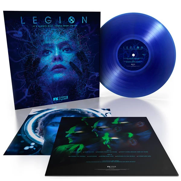 Legion: It's Always Blue - Songs From Legion 'Transparent Blue' Vinyl - Noah Hawley & Jeff Russo - Image 2