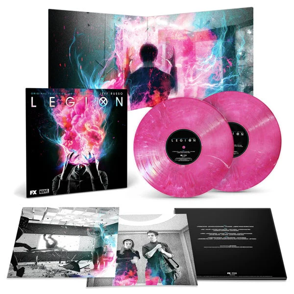 Legion (Original Television Series Soundtrack) 2 x 'Pink Marble' Vinyl - Jeff Russo - Image 2