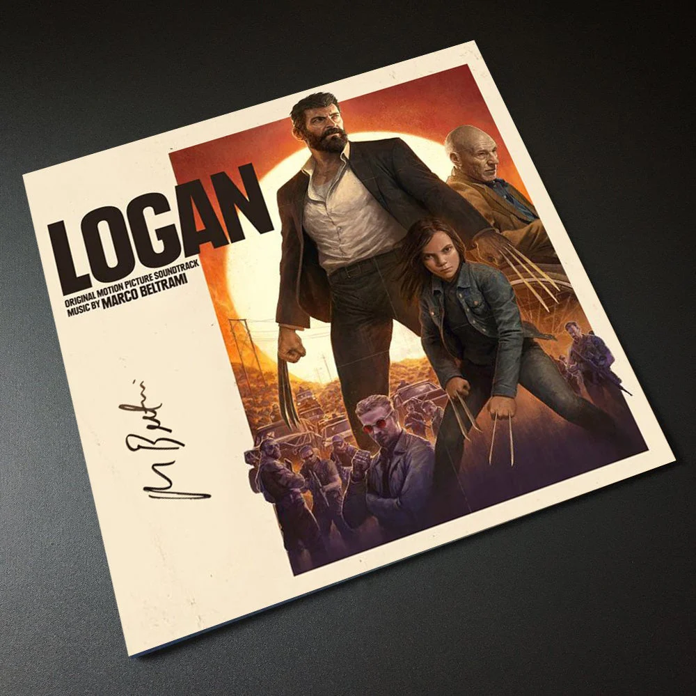 Logan - Signed Web-Shop Exclusive 'Noir Black/Bone' Vinyl - Marco Beltrami - Image 3