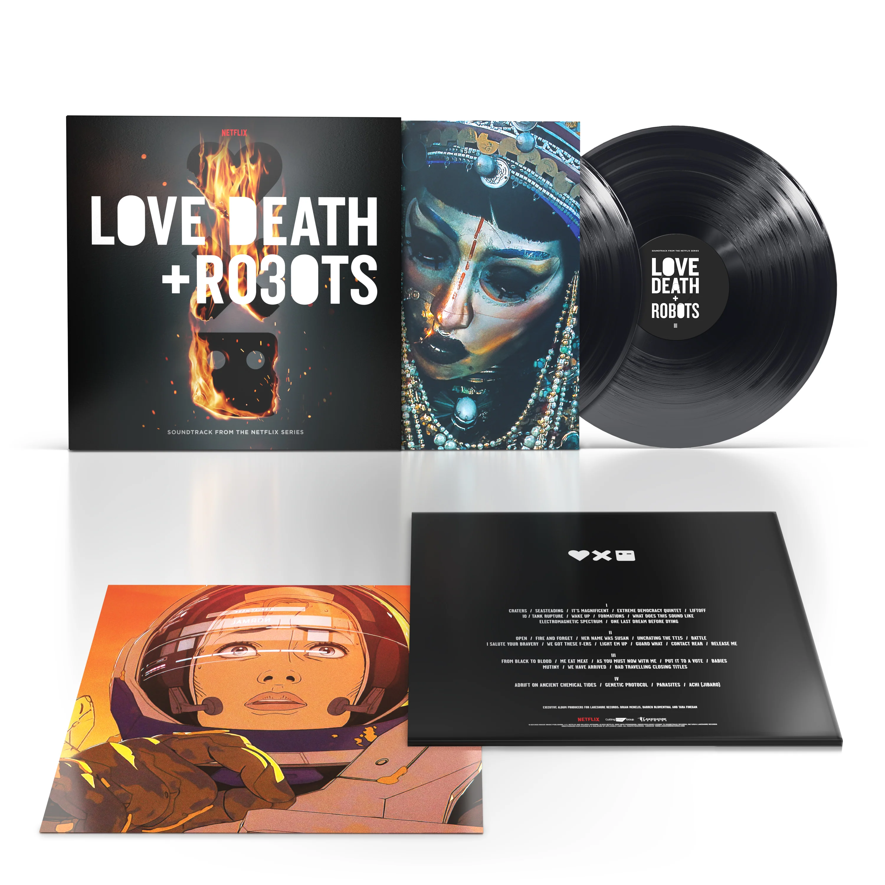 LOVE DEATH + RO30TS (Soundtrack From The Netflix Series) - 2 x LP 'Black Vinyl' - Image 2