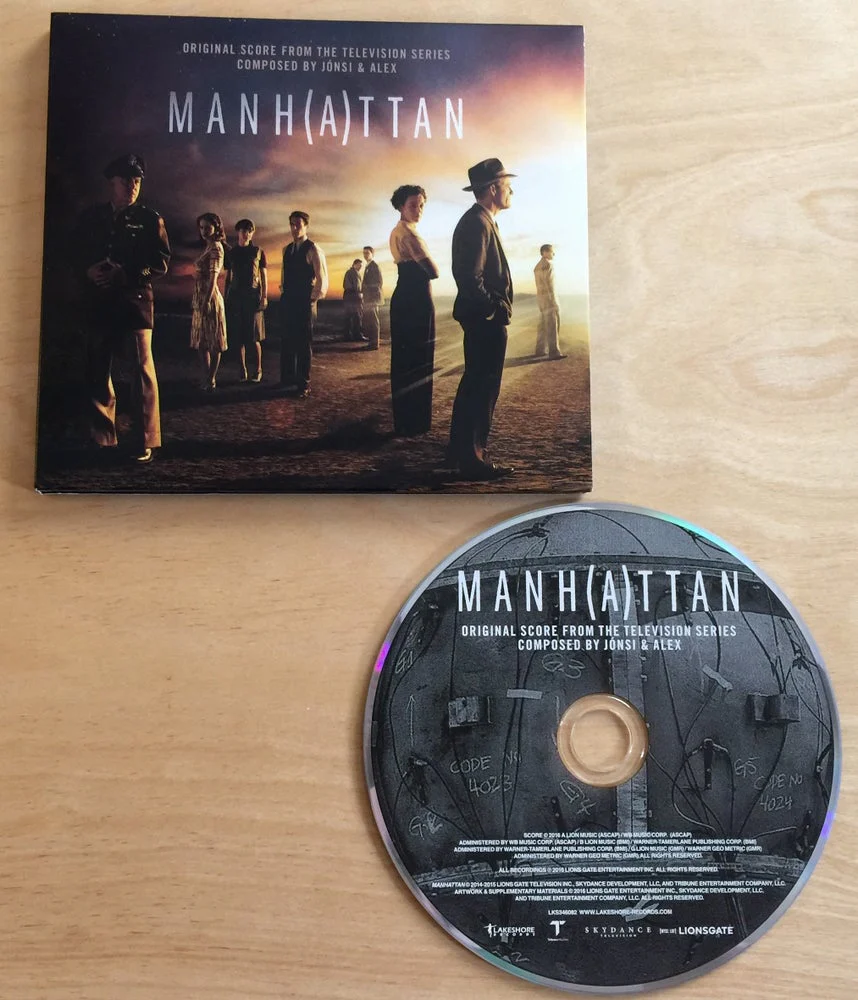 Manhattan (Original Score From The Television Series) CD - Jonsi & Alex // Jeff Russo & Zoe Keating - Image 2