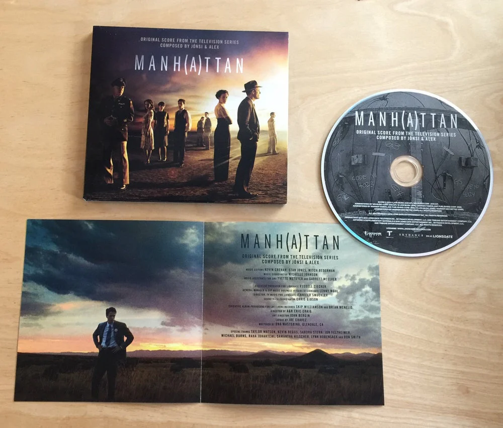 Manhattan (Original Score From The Television Series) CD - Jonsi & Alex // Jeff Russo & Zoe Keating - Image 3
