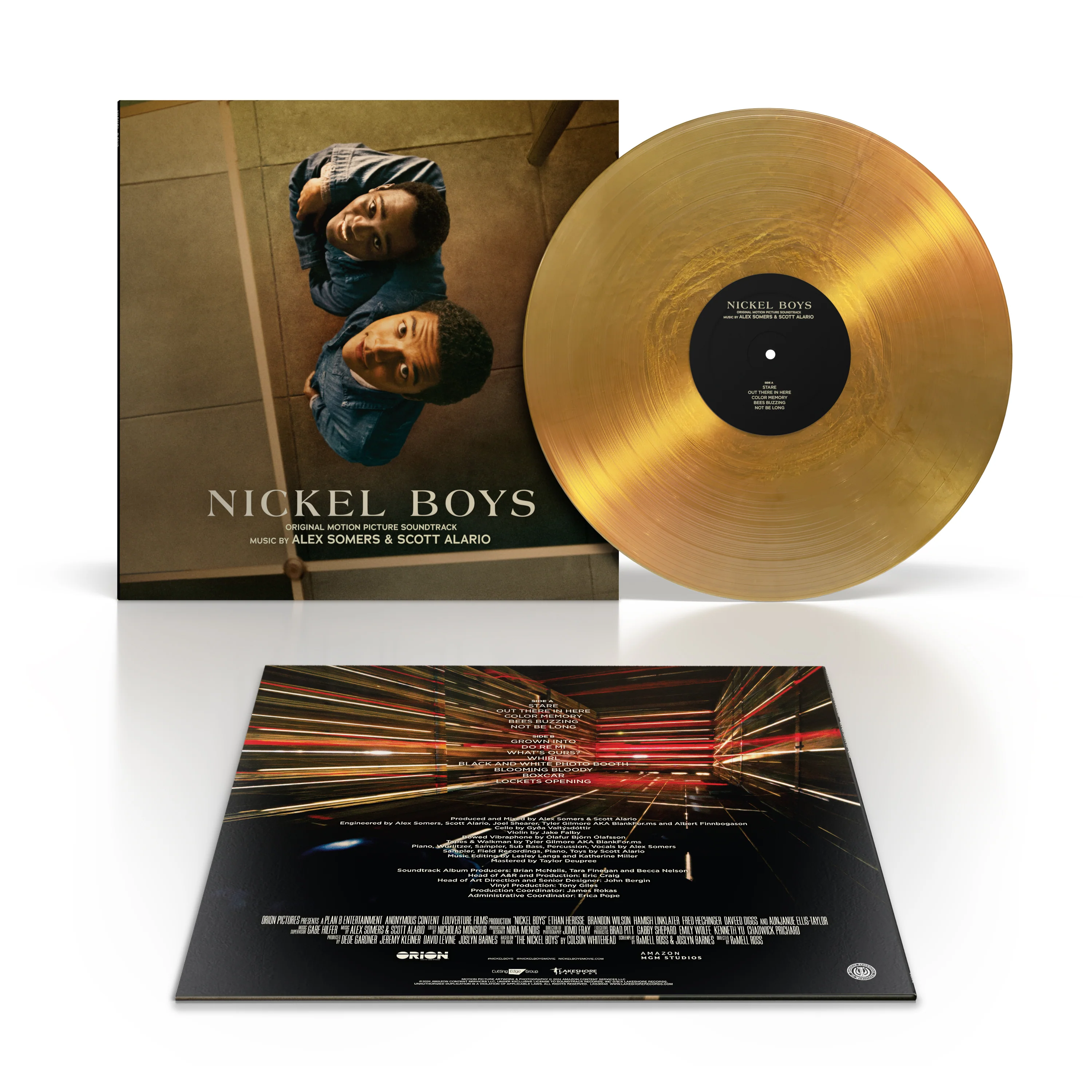 Nickel Boys (Original Motion Picture Soundtrack) 'Metallic Gold Vinyl' - Alex Somers & Scott Alario - Image 2