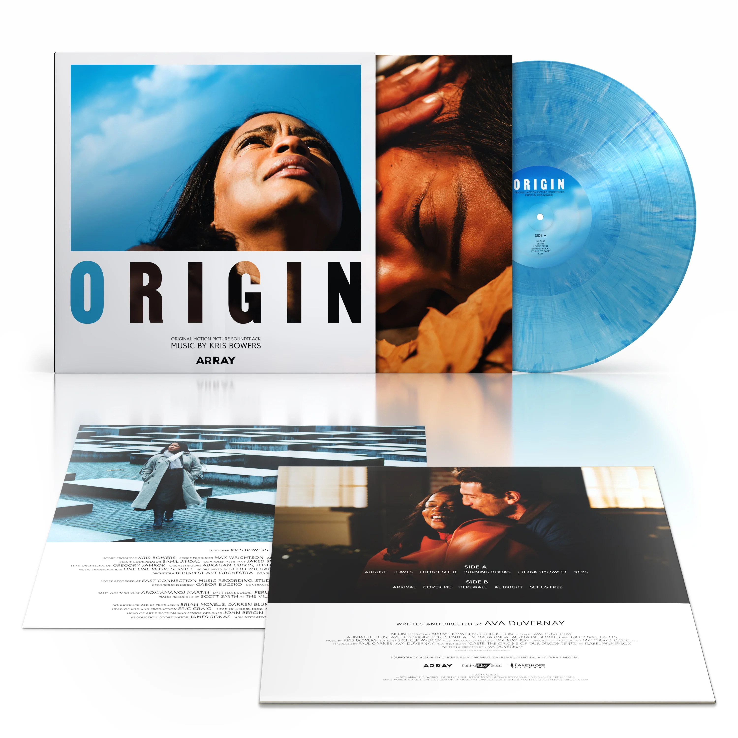 Origin (Original Motion Picture Soundtrack) 'Blue & White Splatter Vinyl' - Kris Bowers - Image 2