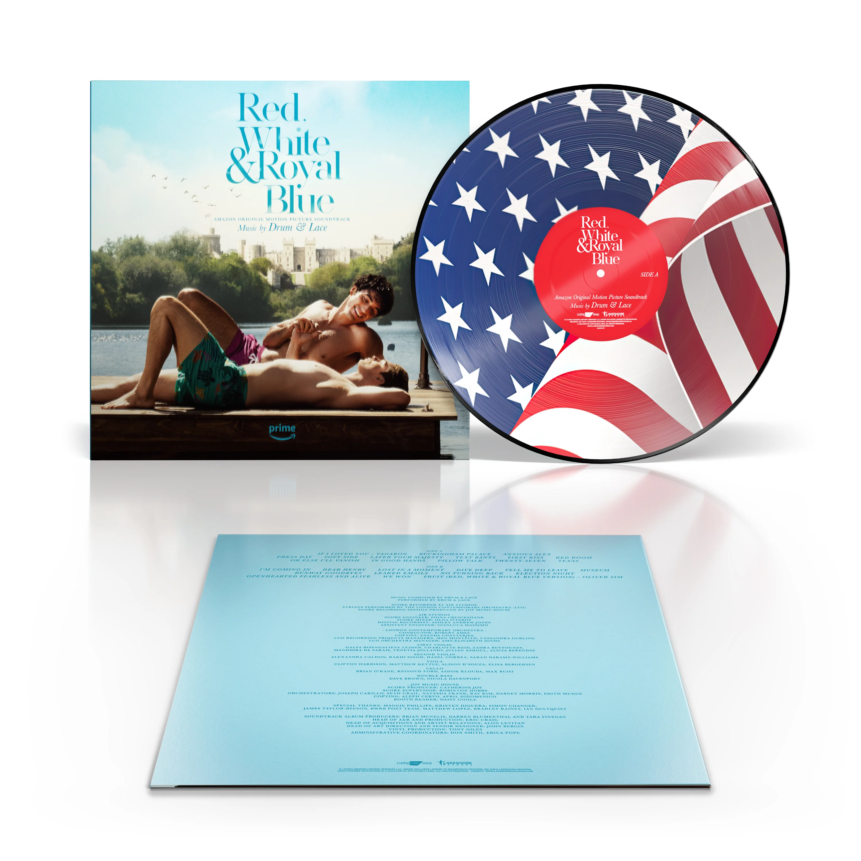 Red White & Royal Blue (Amazon Original Motion Picture Soundtrack) - 'Picture Disc Vinyl' - Drum & Lace - Image 2