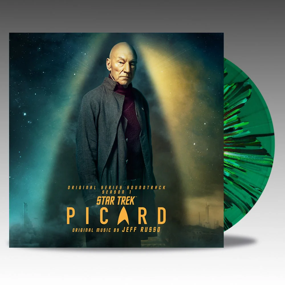 Star Trek Picard (Original Series Soundtrack) - 'Transparent Green W/ Splatter' Vinyl - Jeff Russo