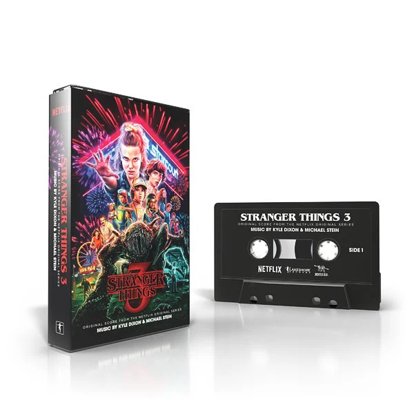 Stranger Things 3 'Walkie Talkie' Cassette - Kyle Dixon & Michael Stein - Image 3