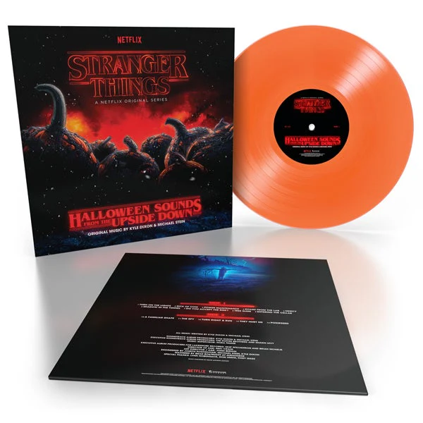 Stranger Things 'Halloween Sounds From The Upside Down' - 'Pumpkin Orange' Vinyl - Image 2