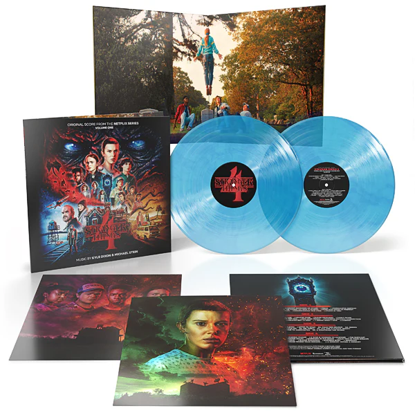 Stranger Things Season Four Volume One - 'Max's Blue World' Vinyl - Kyle Dixon & Michael Stein - Image 2