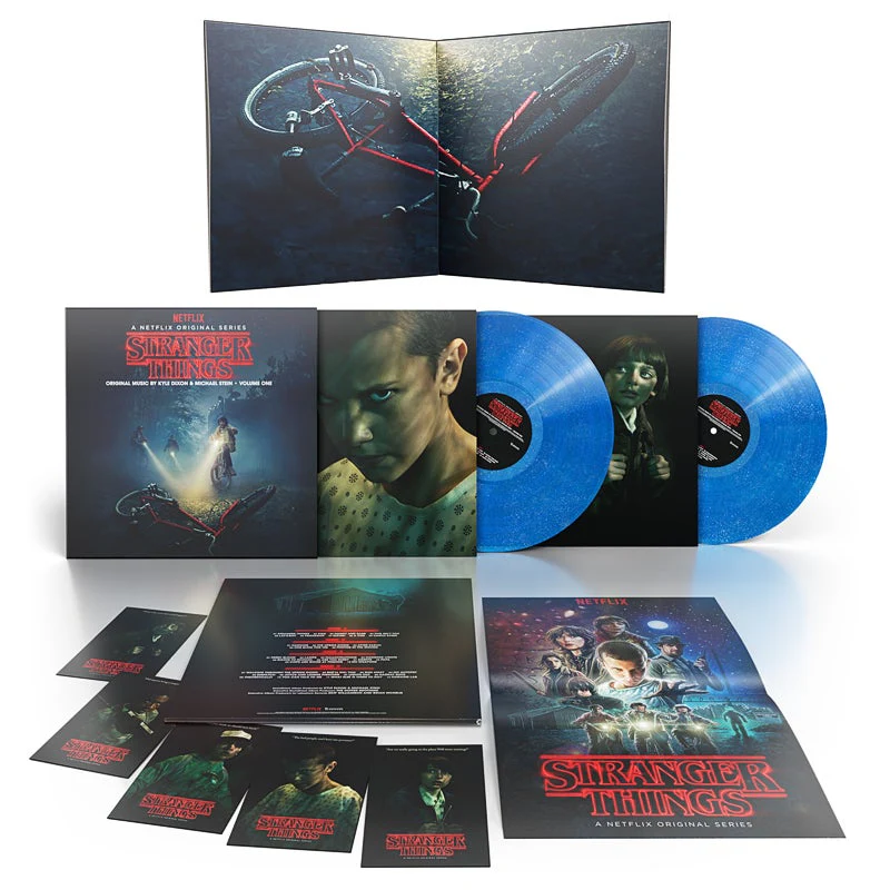 Stranger Things Season One Volume One 'Blue Glitter "Star Field Vinyl' - Kyle Dixon & Michael Stein - Image 2