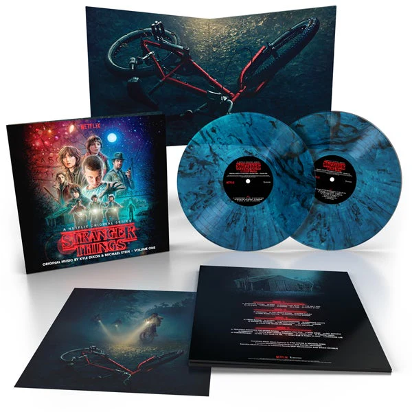 Stranger Things Volume One 'Upside Down Inter-Dimensional Blue' Vinyl - Kyle Dixon & Michael Stein - Image 2