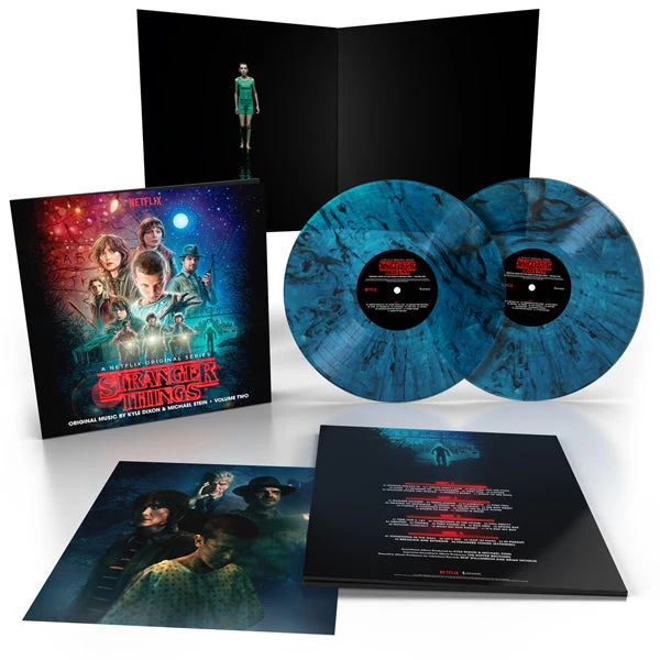 Stranger Things Volume Two 'Upside Down Inter-Dimensional Blue' Vinyl - Kyle Dixon & Michael Stein - Image 2