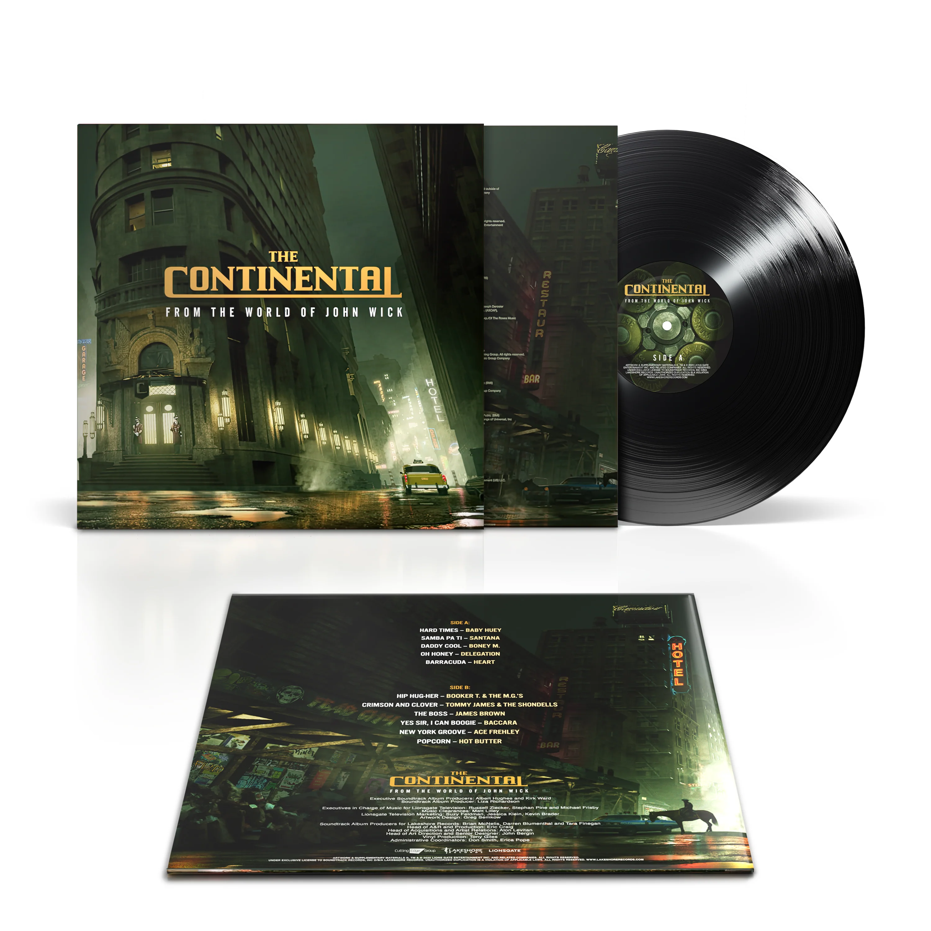 The Continental: From The World Of John Wick - 'Black Vinyl' - Various Artists - Image 2