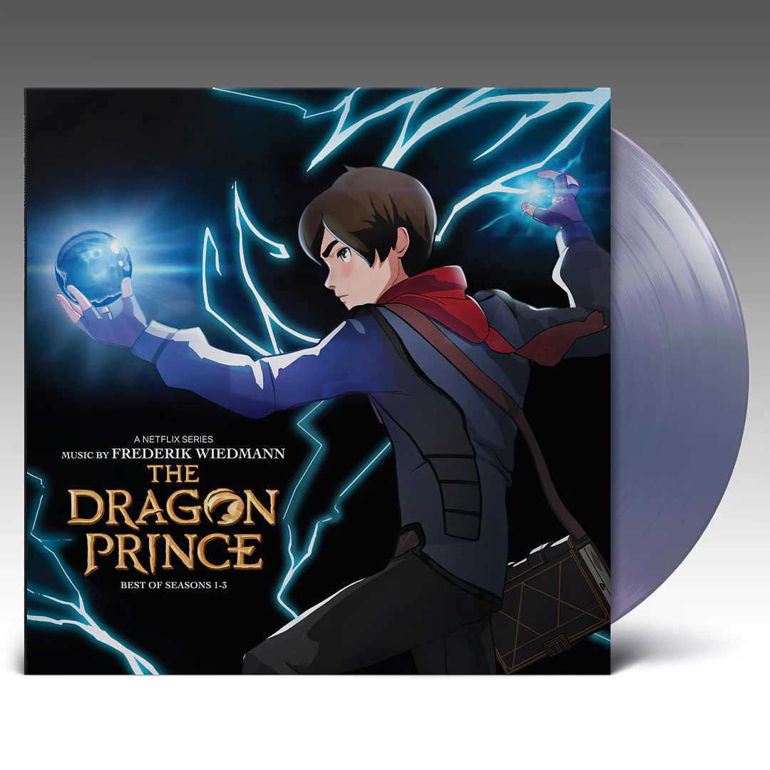 The Dragon Prince (A Netflix Series) Best Of Seasons 1-3 - 'Iridescent Blue Vinyl' - Frederik Wiedmann