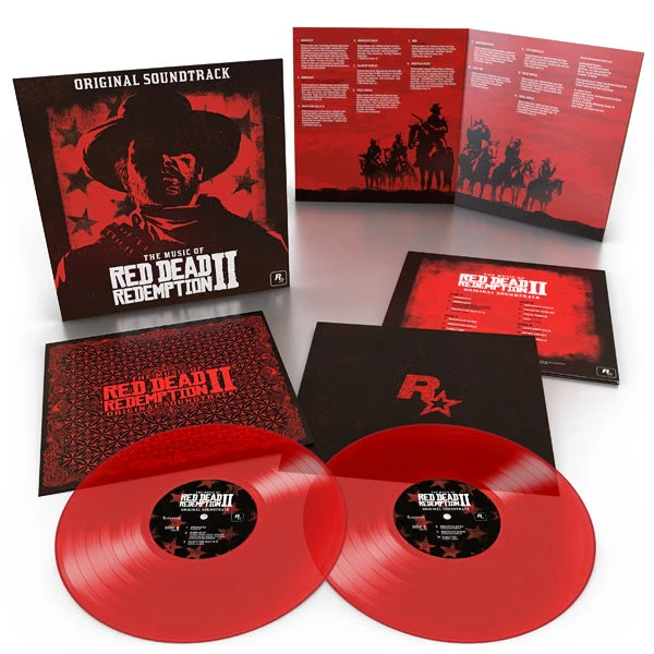 The Music Of Red Dead Redemption 2 Original Soundtrack 'Translucent Red’ Vinyl - Various Artists - Image 2