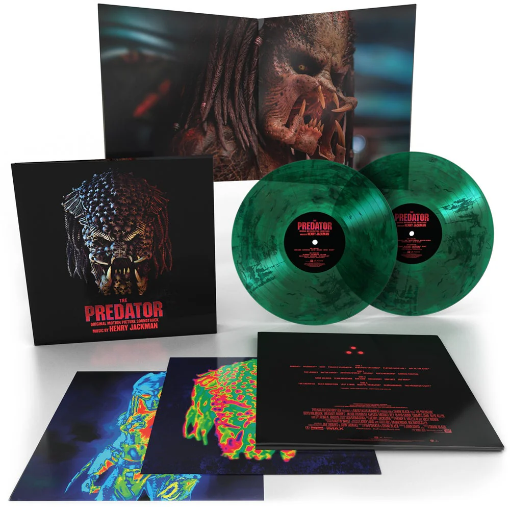 The Predator - 'Hunter Green W/ Black Smoke' Vinyl - Henry Jackman - Image 2