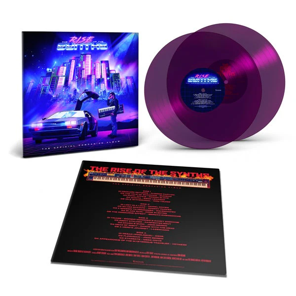 The Rise Of The Synths (Collectors Edition) 'Trans Purple' Vinyl - VA - Image 2