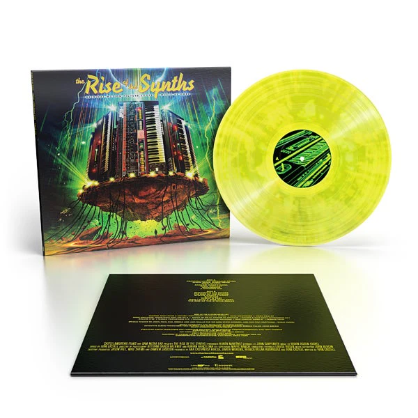 The Rise Of The Synths (Original Motion Picture Score) - 'Yellow And Green Marble' Vinyl - Ogre - Image 2