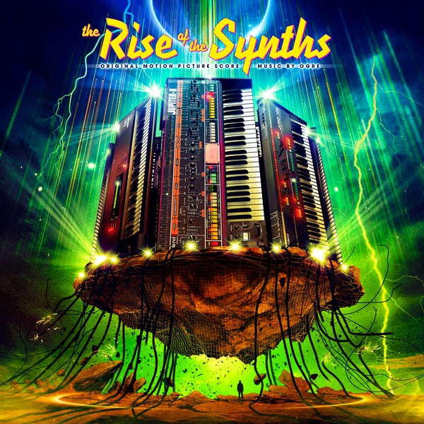 The Rise Of The Synths (Original Motion Picture Score) - 'Yellow And Green Marble' Vinyl - Ogre - Image 3